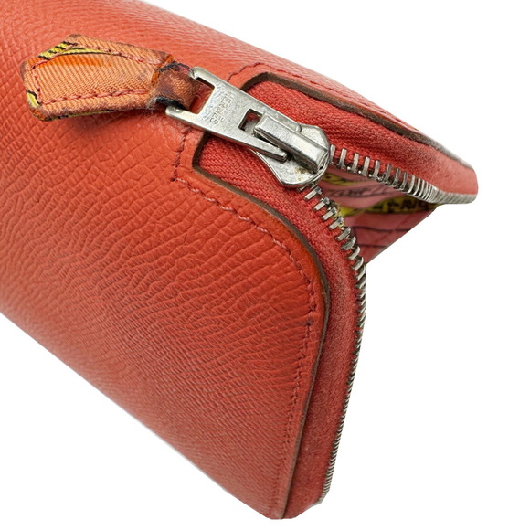 HERMÈS Azap Long Silk in Epson Rose Jaipur Q Stamp - Picture 11 of 13